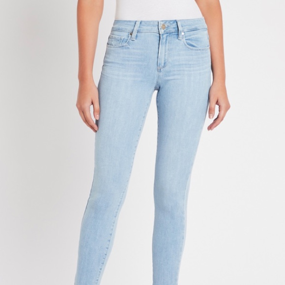 Paige “Verdugo Ankle” Skinny Jeans (With Rips @ Knees)